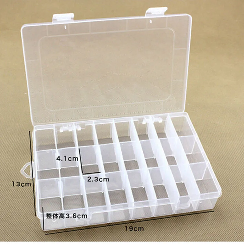 2016 Регулируемый Пластик ремесло бусины ювелирных изделий Органайзер для