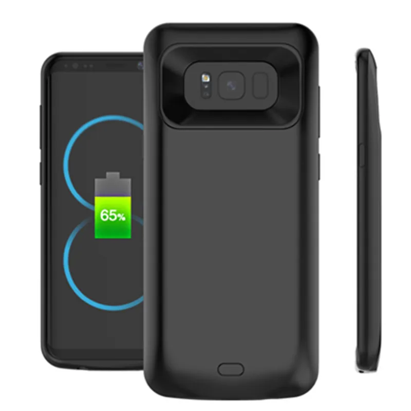 Gagaking Батарея Зарядное устройство чехол для samsung S8 + 5500 мАч Резервное копирование