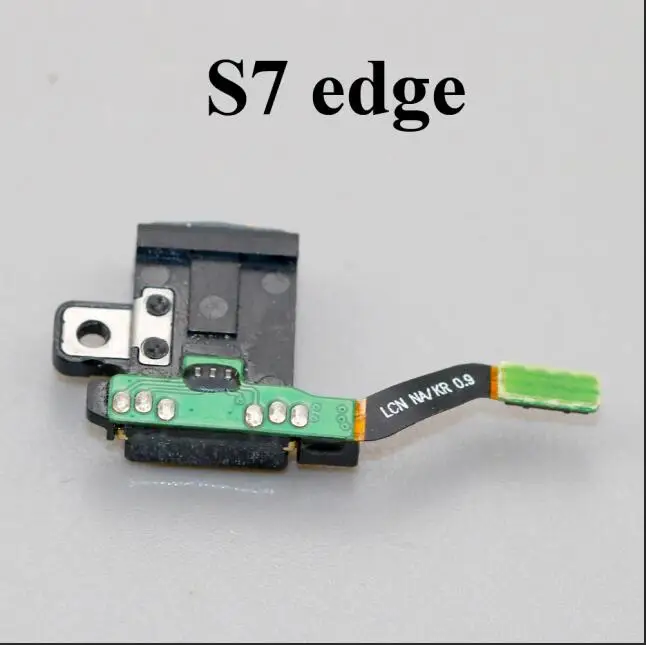 S7 edge Лучшая цена 1 шт. для samsung Galaxy S7 G930 S7 Edge G935 разъем для наушников аудио гибкий кабель - Цвет: S7 edge