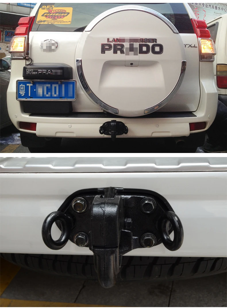 Подходит для Land Cruiser Prado 150 серии 2700 4000 буксировочный крюк сцепного устройства сцепное устройство, 2010-, гарантия качества, тяговое усилие 10T или для детей возрастом 12 лет