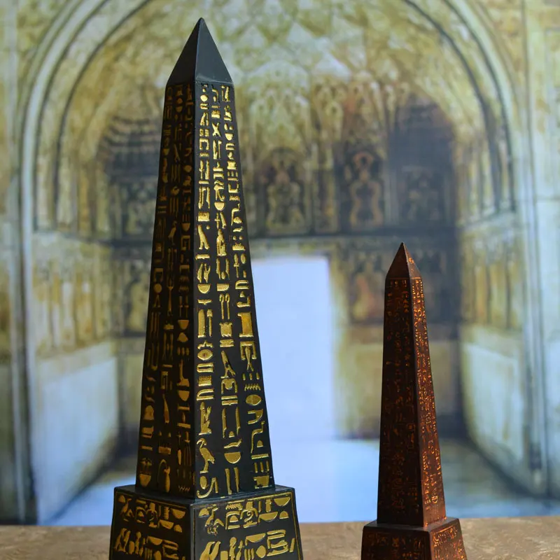 Египетский городской дом памятник украшение ручной работы аксессуары для дома
