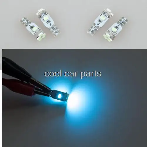 

Светодиодная лампа для зеркала для туалетного столика, 4 без ошибок, холодного синего цвета, для B m w F01 F02 F03 F10