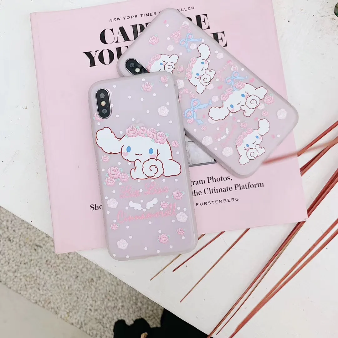 My Melody милый мультяшный чехол Cinnamoroll для iphone 7 8 6 S 6s Plus X XS MAX XR японская кукла Fundas |