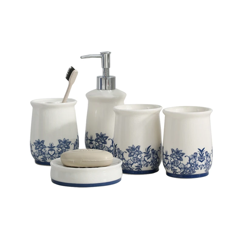 Набор аксессуаров для ванной синяя посылка ВКЛЮЧАЯ банное полотенце юбка коврик