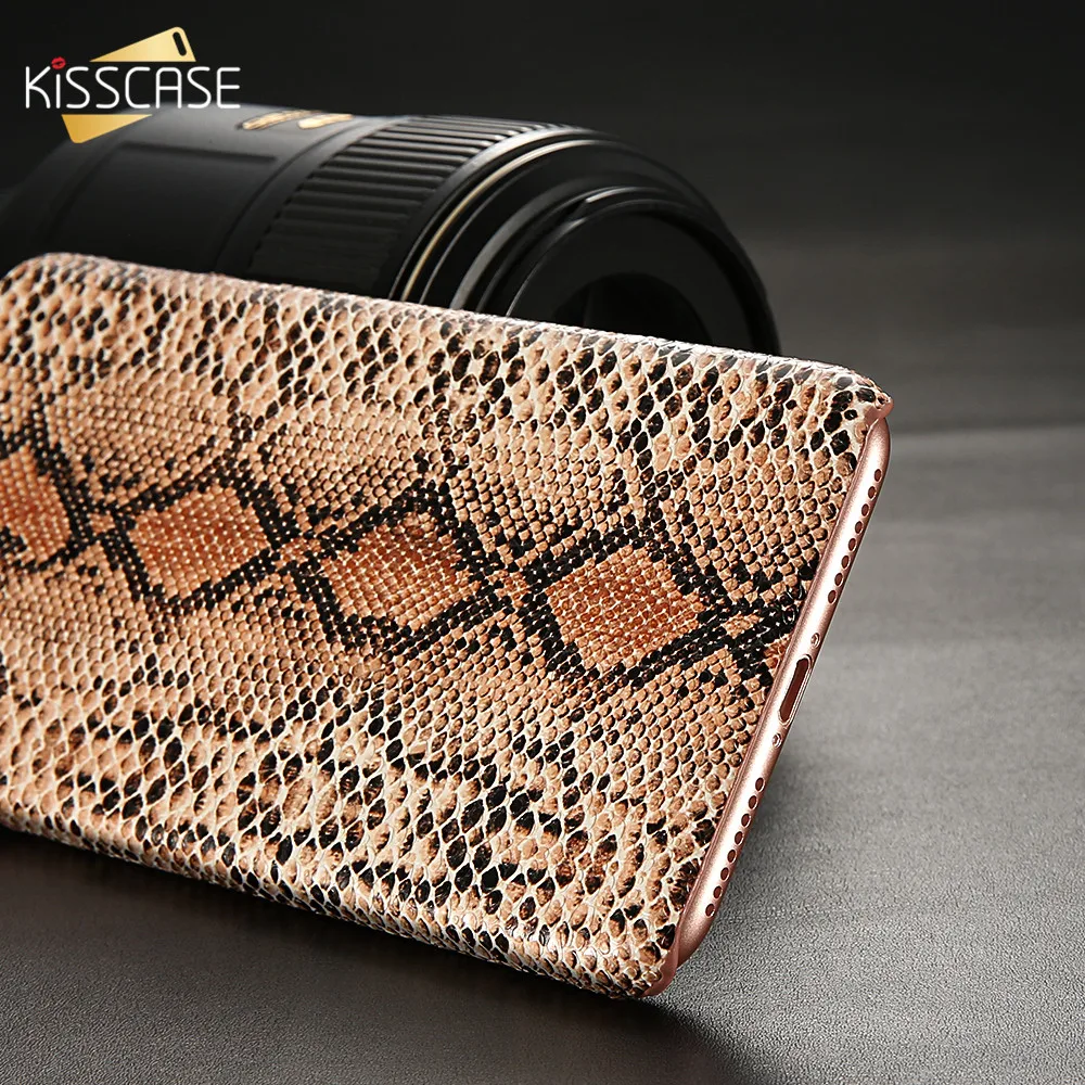 Кожаный чехол KISSCASE для iPhone 11 Pro Xs Max X 5 SE 5sRetro Snake тонкий телефона 7 8 Plus 6 6S |