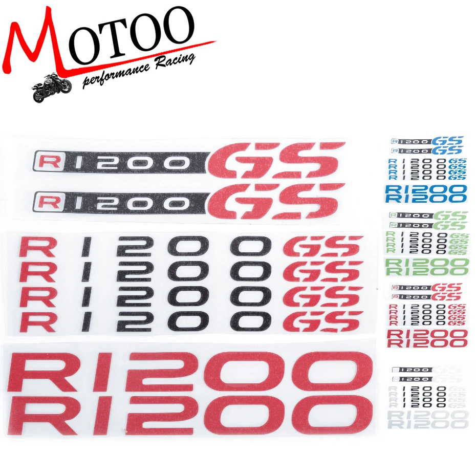 

Motoo - For BMW R1200GS R1200 GS R 1200 GS motorcycle Fuel tank Wheels Fairing notebook Luggage helmet Sticker decals