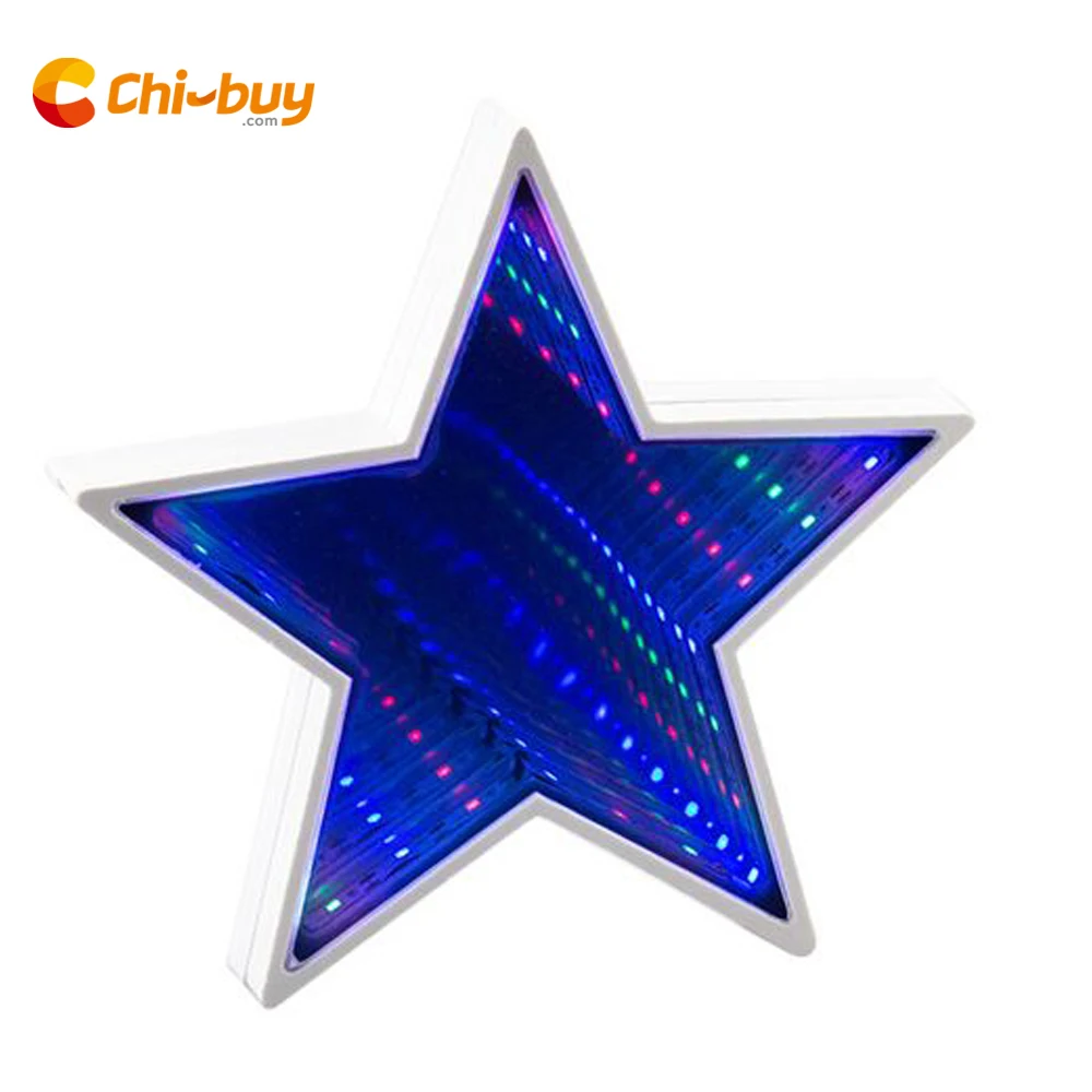 Chibuy Новый USB звезда идея светодиодный свет бесконечность зеркало туннель