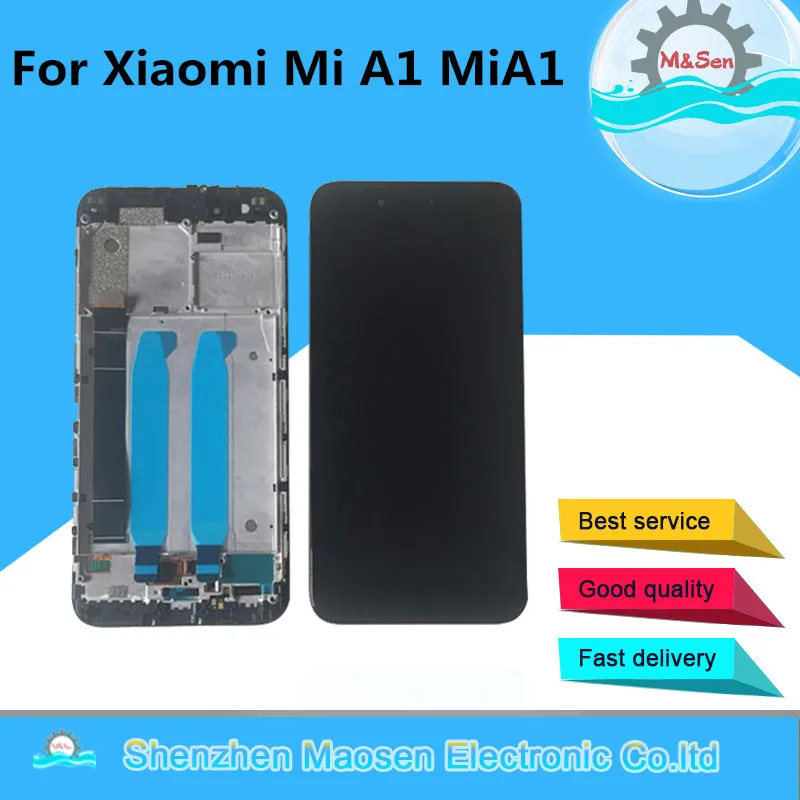 Оригинальный ЖК экран M &amp Sen 5 &quotдля Xiaomi Mi A1 MiA1 дисплей + сенсорный дигитайзер