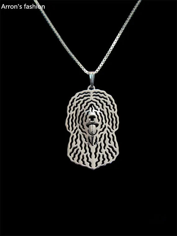 2016 модное ожерелье с подвеской в виде испанской водной собаки для женщин и мужчин