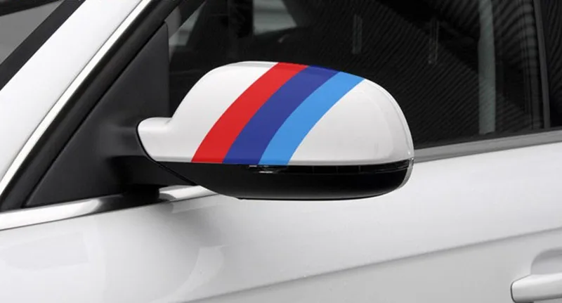2 м цветная наклейка в полоску с флагом мощности авто капот крыша для BMW e46 e90 e60 e39 e36