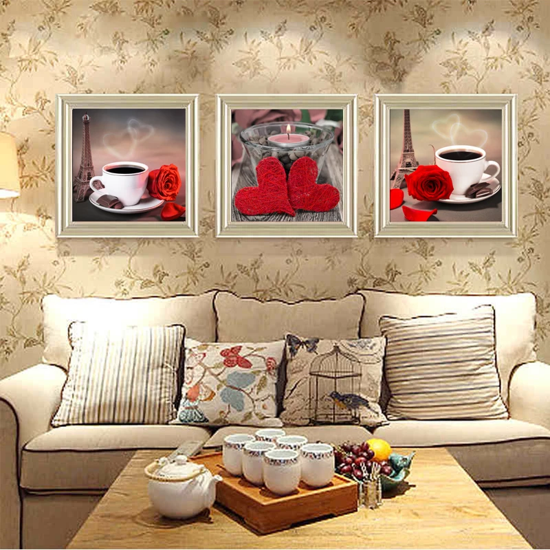 Картина маслом на кухне Классическая Настенная картина с принтом натюрморт кофе