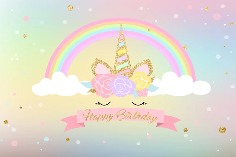 Подвесное настенное Гобеленовое покрывало с изображением единорога на день