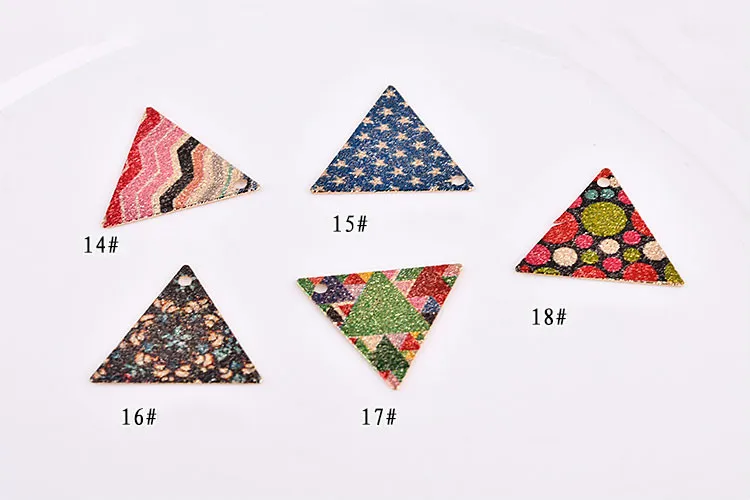 Diy ювелирные аксессуары ретро этнические экзотические треугольные медные серьги