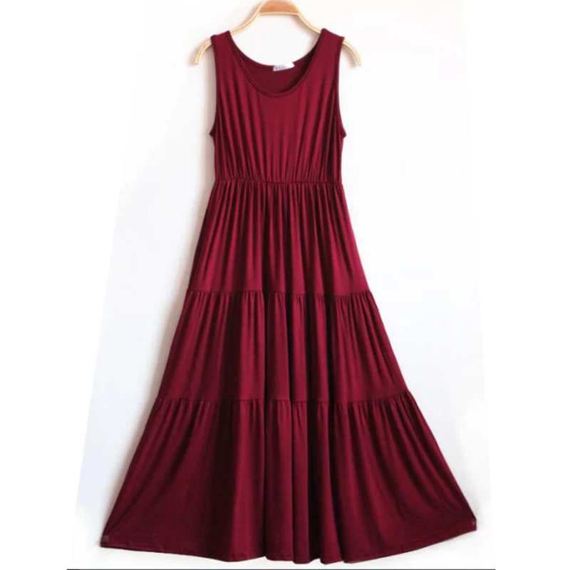 Новинка 2018 летнее стильное платье женские элегантные платья макси без рукавов