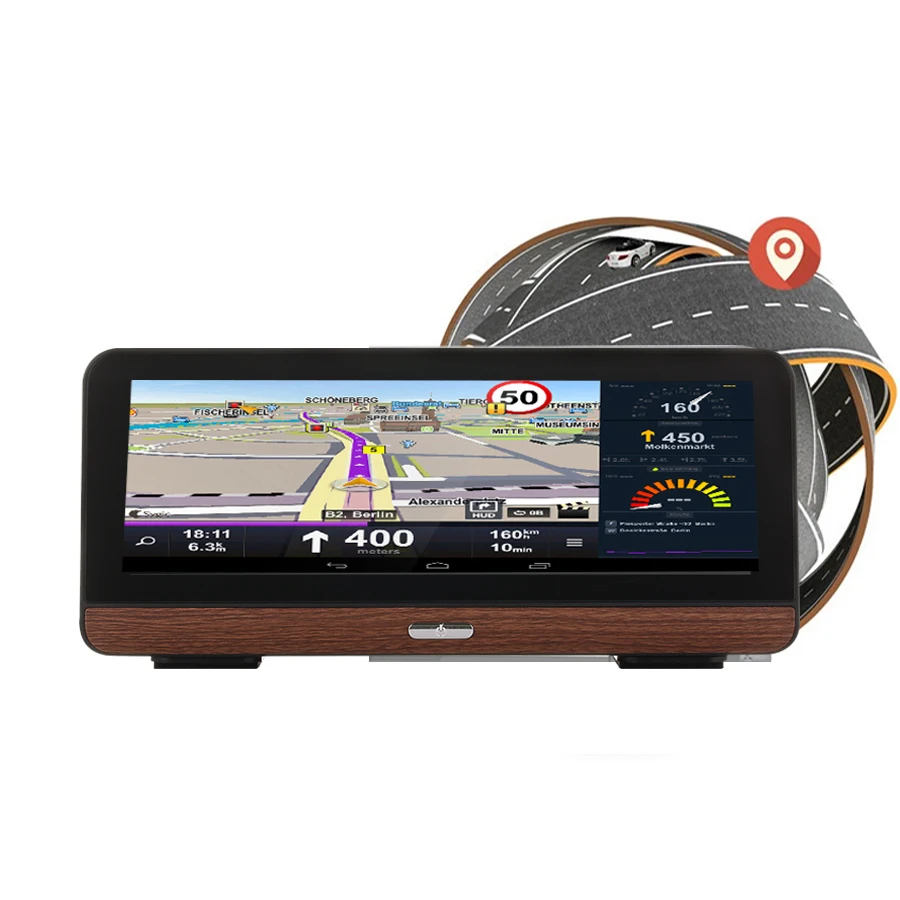 Camlive E03 8 &quot4G ADAS видеорегистратор full HD1080P двойная камера gps навигация