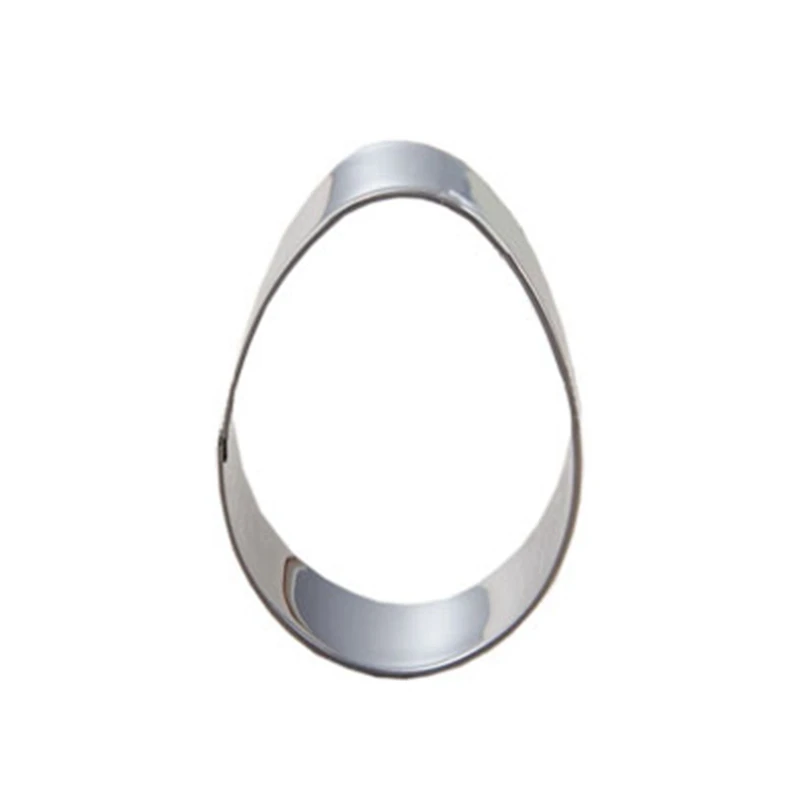 Пасхальное яйцо Литье металла Форма для торта фрукты овощи печенье резак