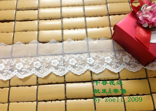 20 ярдов 5 см 1 96 дюйма широкая сетчатая Тюлевая ткань цвета слоновой кости ленты