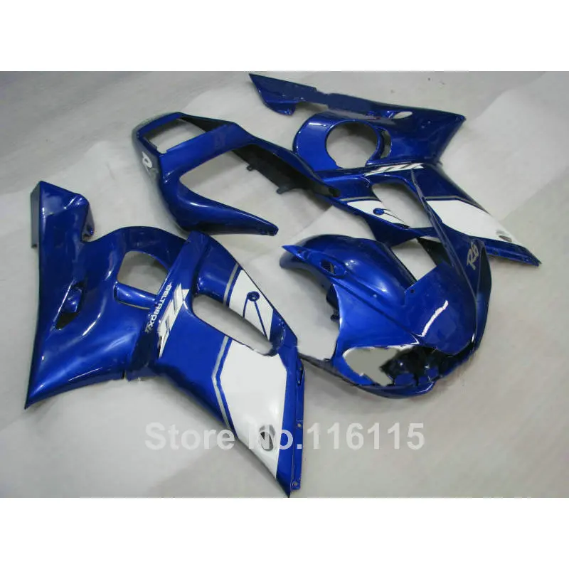 

Комплект обтекателей для YAMAHA R6 1998 1999 2000 2001 2002 R6, синий/белый, YZF R6, комплект обтекателей 98-01 02 #3244