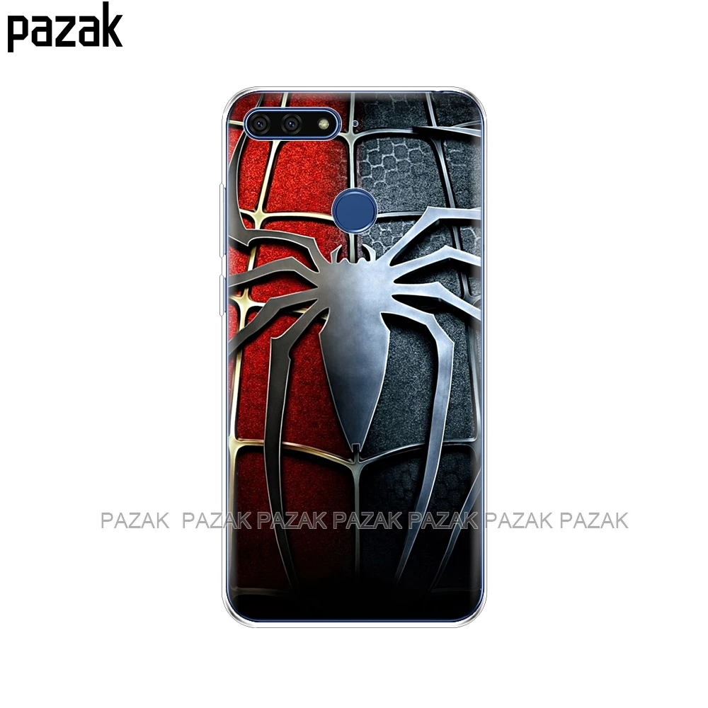 34354 Силиконовый чехол для телефона Huawei Honor 7C 5,7 дюйма, Чехлы, мягкий силиконовый чехол из ТПУ для Huawei honor 7c Aum-L41 - Цвет: 34354
