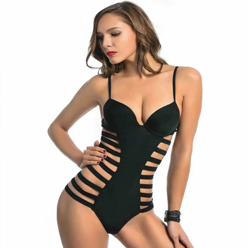 Weimostar Spider Web Цельный купальник сексуальные треугольные плавки женский сплошной с