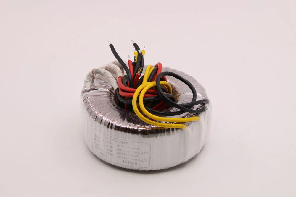 

1pcs 50va (50w) toroid transformer output:0-14v 0-8v suitable for CDROM