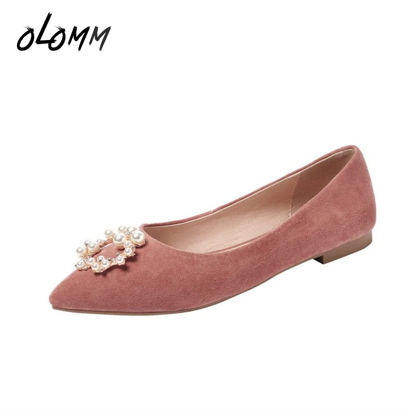 Женская обувь сезон весна осень лето на плоской подошве из натуральной кожи без