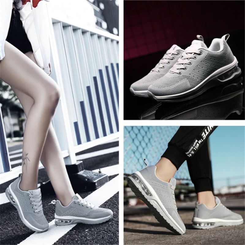 Дышащая женская Повседневная Новая модная сетчатая обувь для мужчин и женщин