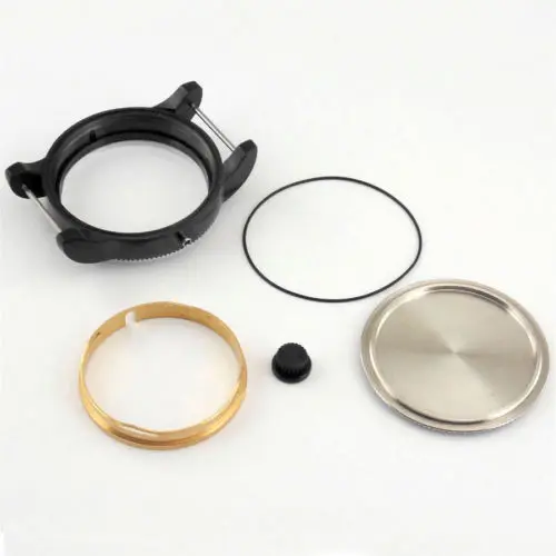 46 мм Corgeut PVD Черный Корпус Часов Для Eta 6497 6498 St36 Движение SC4611 | Наручные часы