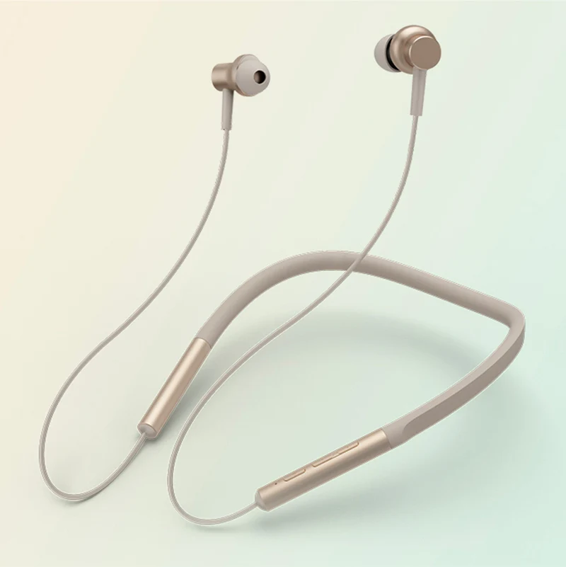 Беспроводная гарнитура Xiao mi, bluetooth,, mi Sport, наушники-вкладыши Dyna mi c, есть mi Cfor, коврик для телефона, MP3, APT-X, AAC, музыкальная гарнитура - Цвет: Золотой