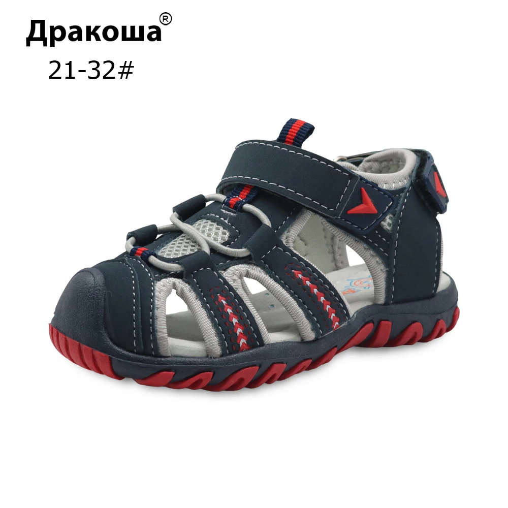 Apakowa новая Брендовая детская летняя обувь сандалии для мальчиков Детские