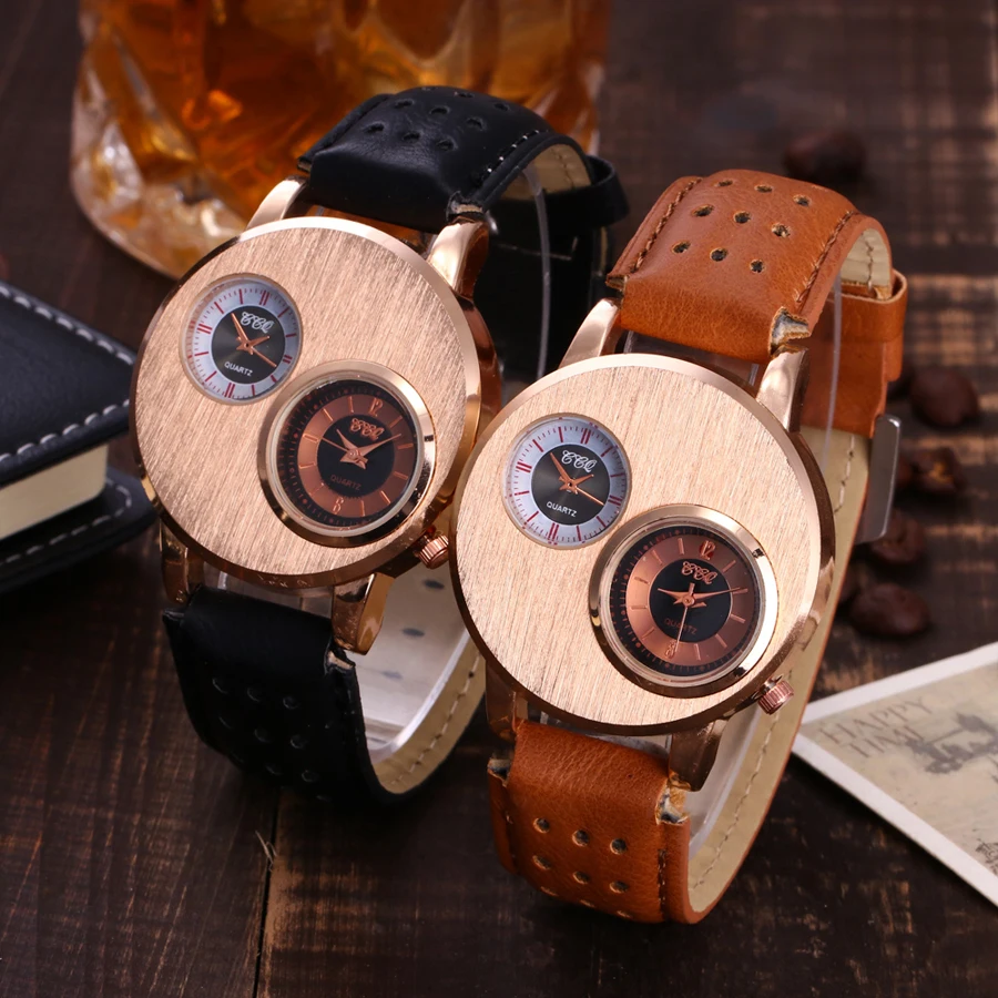 Часы наручные CCQ Мужские кварцевые роскошные спортивные повседневные в стиле