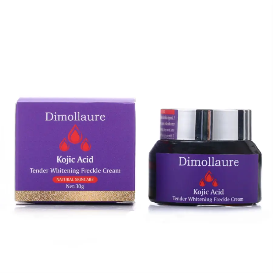 Отбеливающий крем для лица Dimollaure Kojic Acid Retinol пигмент удаления пятен меланина