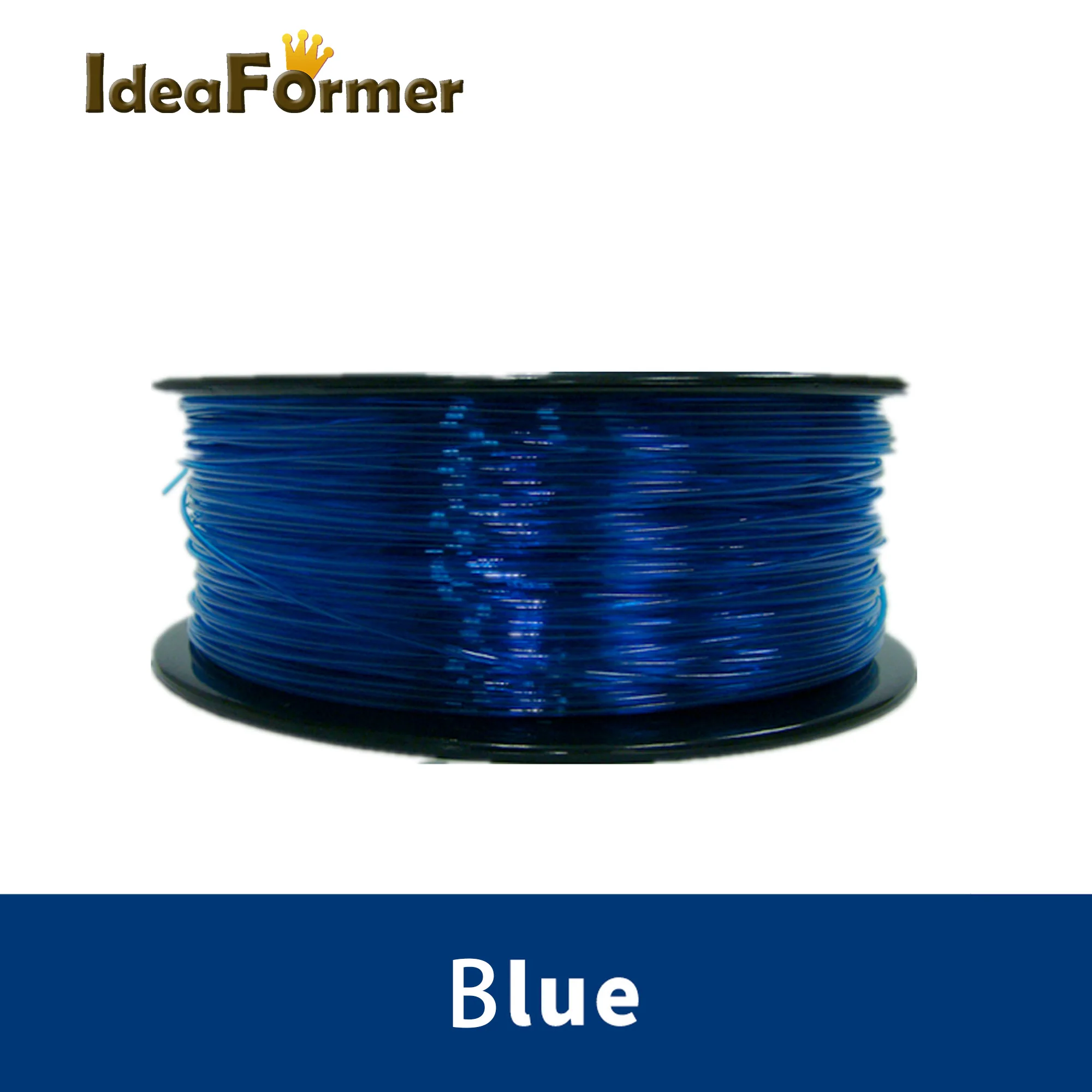 Blue Гибкая нить из ТПУ 1,75 мм 0,8 кг, Высококачественная Гибкая нить из ТПУ, высокопрочная нить для 3D принтера - Цвет: Blue
