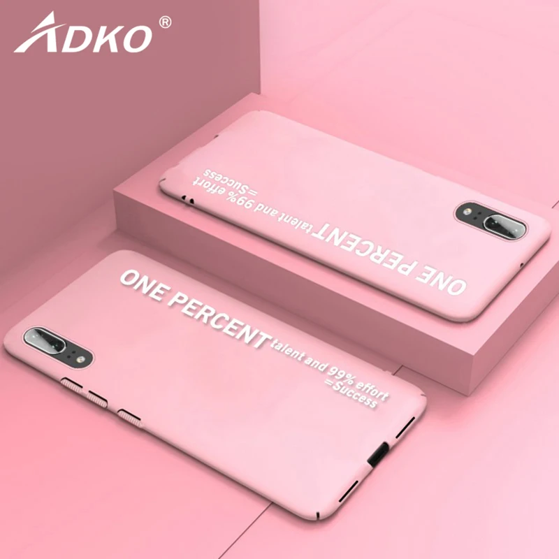Чехол ADKO с разноцветными буквами для huawei P20 Lite, чехол силиконовый ударопрочный из мягкого ТПУ, Матовый ультратонкий чехол для huawei P20 Pro, чехол