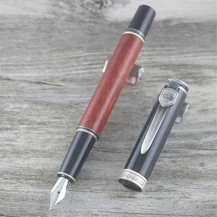 Высокое качество металлическая авторучка Бизнес Подарочные ручки школьные