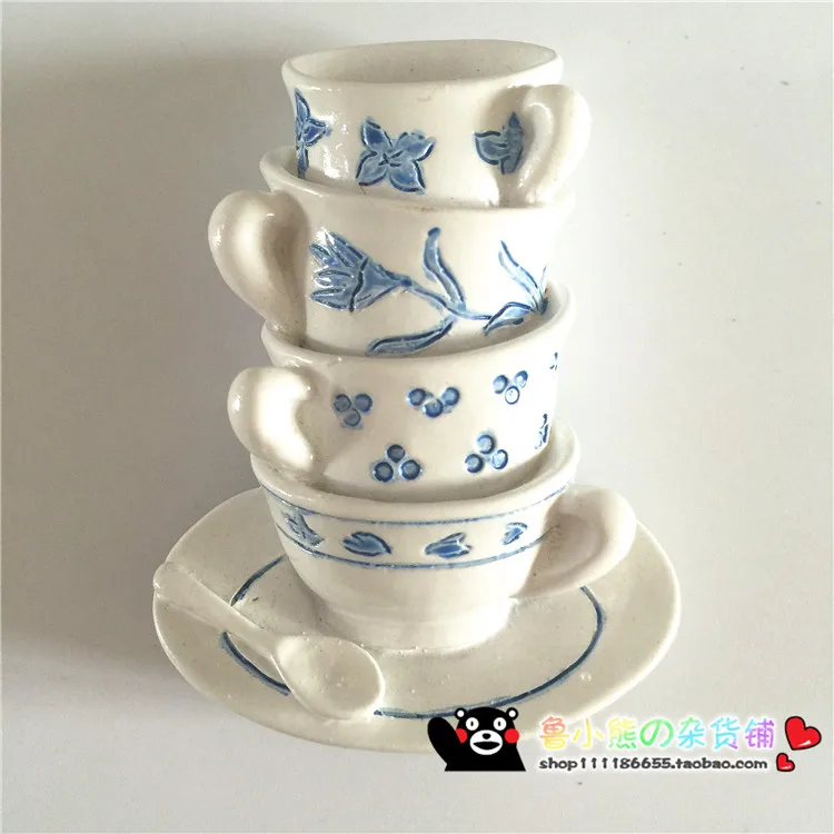 Новая креативная форма еды 3D магниты на холодильник милый тост тостер кофейная чашка стильная декоративная сувенирная наклейка на холодильник