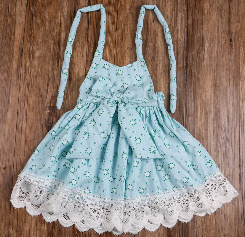 Платье для девочек летние костюмы принцессы с цветочным рисунком хлопковая