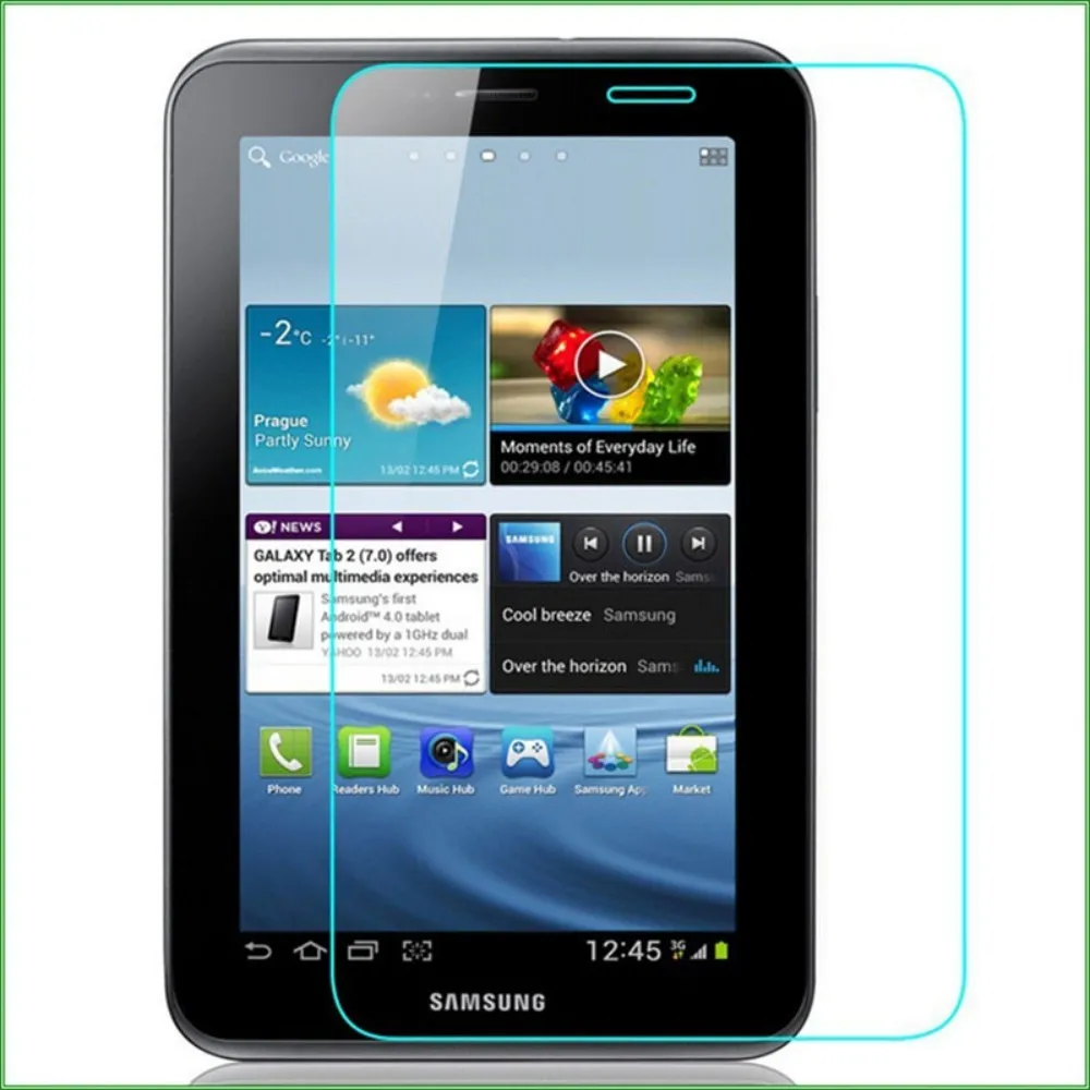 Закаленное стекло для Samsung Galaxy Tab2 Tab 2 7 0 P3100 10 1 P5100 9H прозрачная защитная пленка