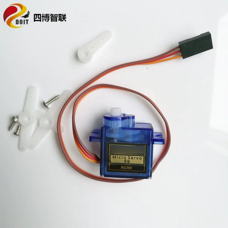 SZDOIT 5V SG90 Сервоприводы 9G металлическая Шестерня сервопривода RC робот/вертолет