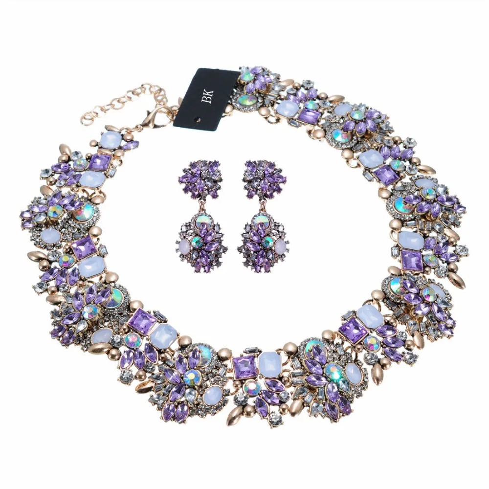 BK многоцветная модная Серебряная цепочка жемчужное колье из смолы подвеска