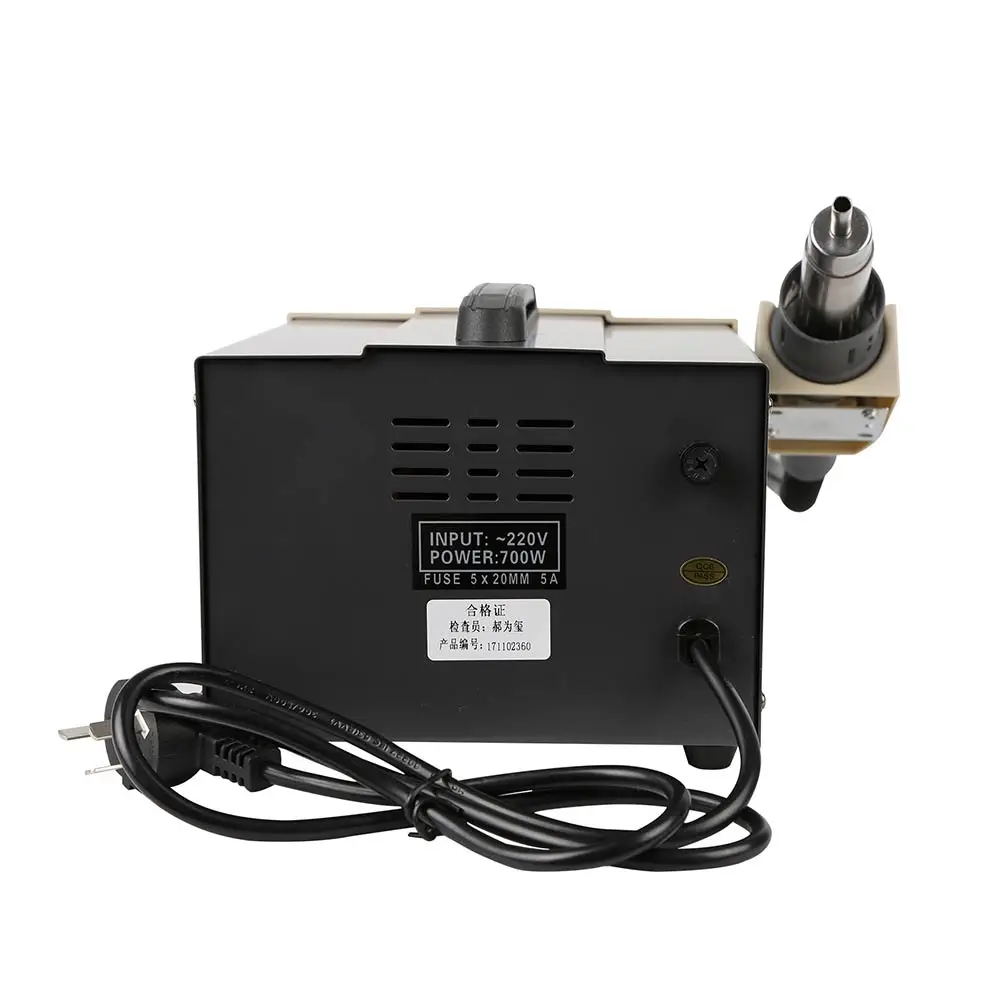 Новинка 761DW 700 Вт быстрая паяльная станция Набор цифровая Термофен 100 450 градусов
