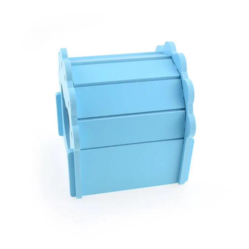 Натуральное дерево хомяк домик игрушки спальное гнездо игрушечная клетка