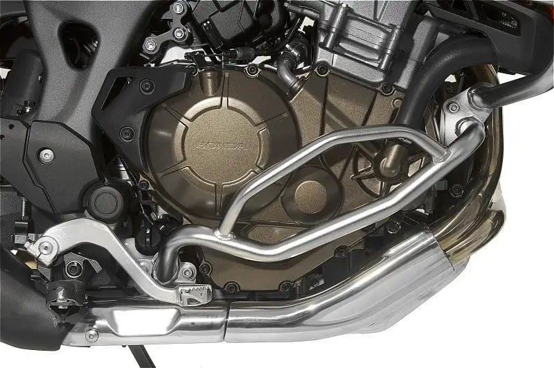 LJBKOALL CRF 1000L серебро Нержавеющая сталь Нижняя от поломок двигателя защитный барьер для- Honda CRF1000L Африка Твин