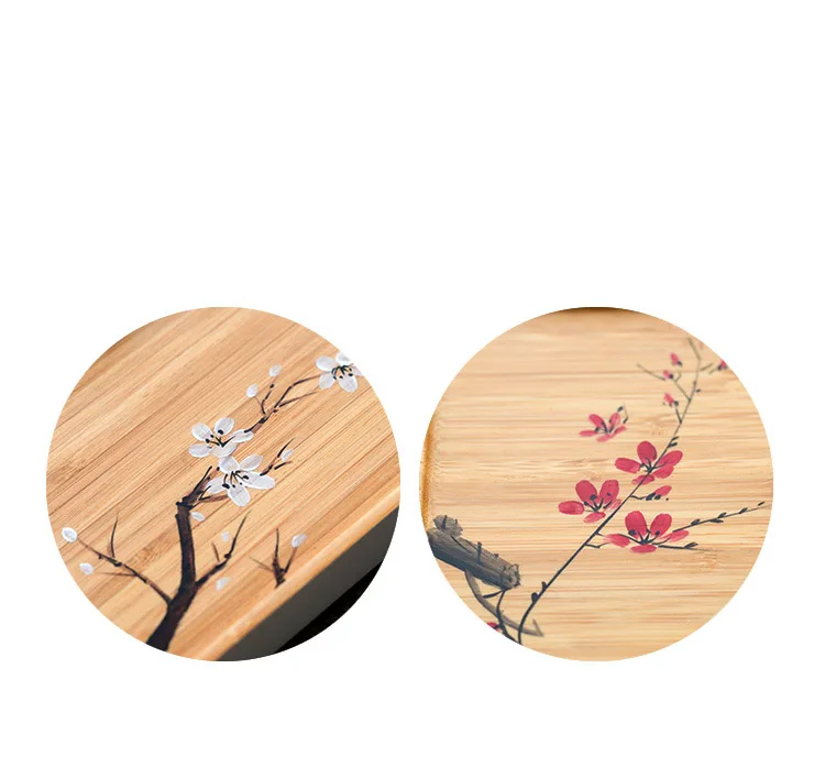 TANGPIN bamboo tea trays natural bamboo tea board kung fu tea tray table serving accessories