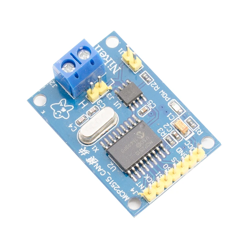 MCP2515 CAN Bus модуль TJA1050 приемник SPI для 51 MCU контроллер рычага|spi module|spi controllerc c |