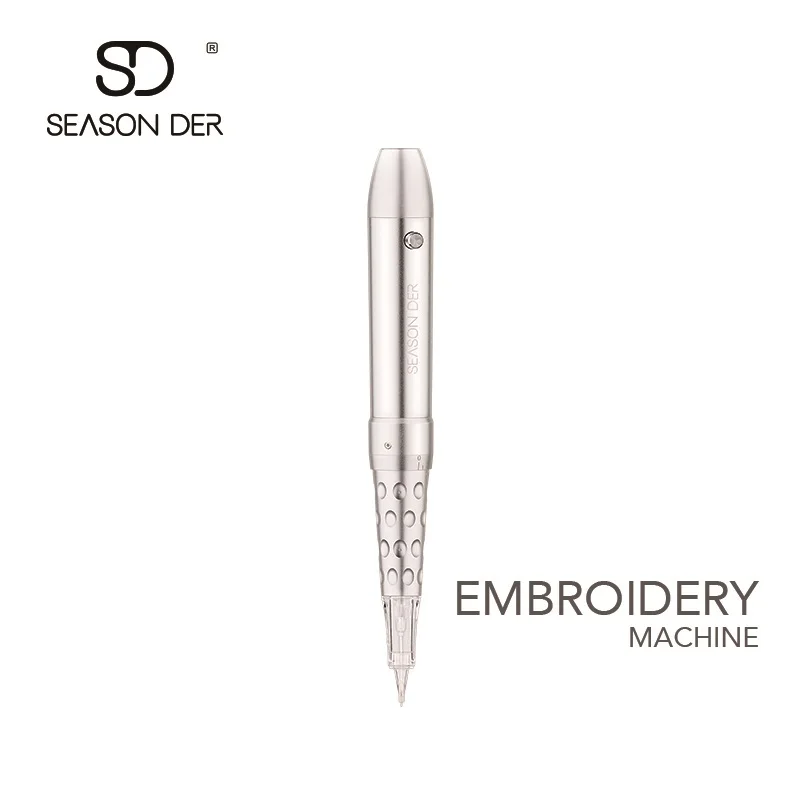 SD Professional Makeup Tattoo Pen Machine Permanent Eyebrow Lip Eyeliner Contour Beauty Art Gun Cartridge needle P99 Set | Красота и
