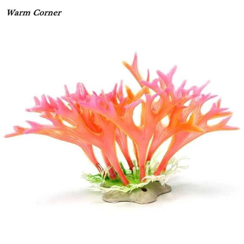 2017 лм аквариум нетоксичные Декоративные искусственные сорняки водное украшение