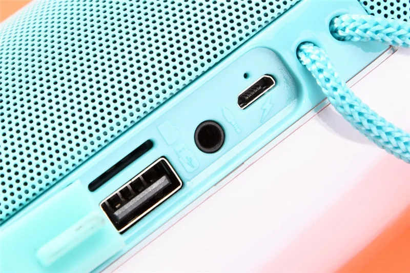 Беспроводной Bluetooth динамик Водонепроницаемый светодиодный светильник спортивный громкий динамик музыкальные колонки с TF MP3-плеер для телефона samsung
