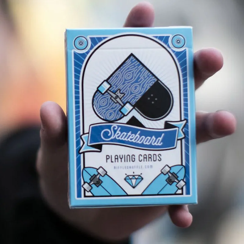 

1 Deck Skateboard Playing Cards Deck Brand New Sealed Magic Props Magic Tricks