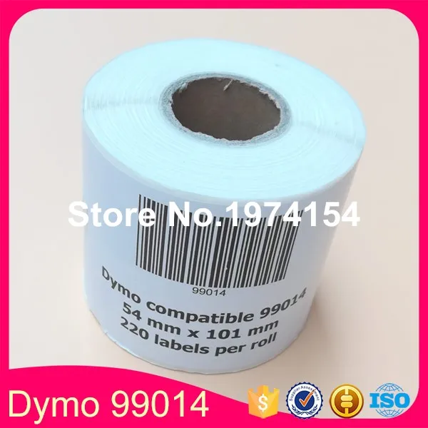 4 _ 99014 белая этикетка 54 мм * 101 220 шт./рулон совместимая с LabelWriter 450Turbo Printer SLP 440 450 |